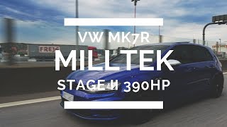 Golf MK7 R STAGE II Milltek [upl. by Yim200]