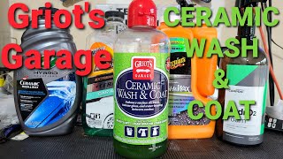 EXCELLENT Griots Ceramic Wash amp Coat  The Best SiO2 Car Shampoo [upl. by Atinid859]