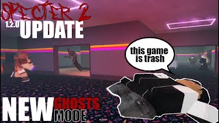 Roblox SPECTER 2 120 UPDATE  New Ghosts New Survival Mode and Guide [upl. by Hanaj]