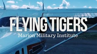 THE FLYING TIGERS  Marion Military Institute Flight Program 2024 [upl. by Chapnick533]