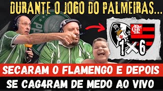 ATROPELO DO FLAMENGO DEIXA PORCADA SE CAG4NDO DE MEDO DURANTE O JOGO DO PALMEIRAS TENTARAM SECAR🤣 [upl. by Payne]