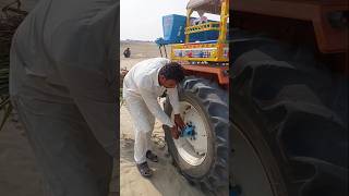 method of mounting the belt on the gram seeding drill machine rasheedahmad shorts youtubeshorts [upl. by Yung]