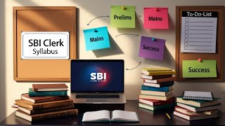 Complete strategy for sbiclerk prelimsampmains 😊complete syllabus 😄To do list✅️sbiclerkstatergy [upl. by Olivero]