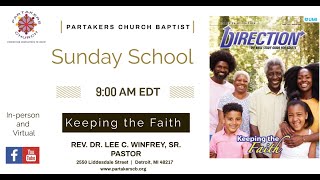 Partakers Church Sunday School 81124 [upl. by Nnilsia72]