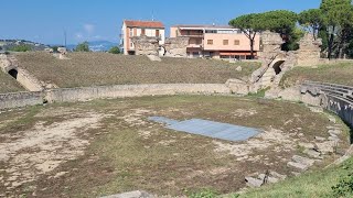 LARINO CB  L ANFITEATRO ROMANO  PARTE PRIMA  MOLISE  ITALY  4K [upl. by Warrin]