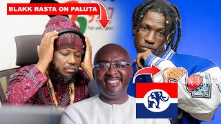 Black Rasta goes hard on King Paluta after United Showbiz discussion on his viral video with NPP [upl. by Salahcin585]