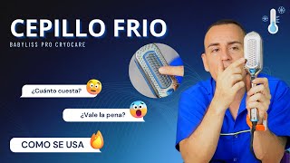 Cepillo frío BaByliss PRO CryoCare crioterapia para el cabello FUNCIONA [upl. by Inahpit]