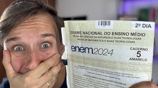 MINHA OPINIÃO SINCERA SOBRE O 2º DIA DO ENEM 2024 ANÁLISE DA PROVA [upl. by Animaj]