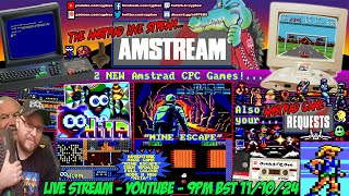 AMSTRAD CPC ⚡️ AMSTREAM 🕹️ 2 New Amstrad Games quotMine Escapequot amp quotNitaquot ⭐️  Your Game Requests [upl. by Medwin963]