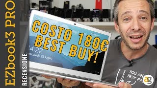 Il miglior portatile LOW COST RECENSIONE Jumper EZbook3 PRO [upl. by Odlaumor384]