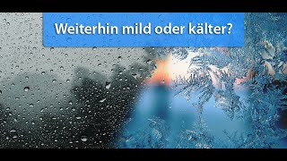 WETTERPROGNOSE Dezember  Wird der Dezember mild oder kälter [upl. by Okin]