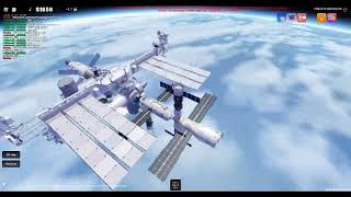 space sailors  roblox ISS deorbit  part 1 [upl. by Selmore]