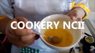 Cookery NCII  Apicius Culinary School Naga [upl. by Areikahs]