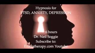 Hypnosis for PTSD ANXIETY AND DEPRESSION  Dr Neil Soggie  Existotherapycom [upl. by Eneloc]