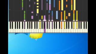 Madness My Girl Piano tutorial by Synthesia [upl. by Llednek]