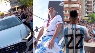 Argentina Players Homecoming in Their Home Towns [upl. by Trudie]