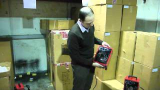 Hotex 110v 3kW and 15kW Electric Fan Heaters  Electric Space Heaters [upl. by Yukio]