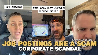 Companies are posting FAKE jobs for PROFIT Corporate Greed  TikTok Rants [upl. by Nottage]