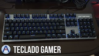 ANÁLISE  TECLADO MECÂNICO MOTOSPEED GK89 [upl. by Enovi]