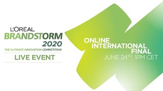 L’Oréal Brandstorm 2020  International Finals [upl. by Ardena]