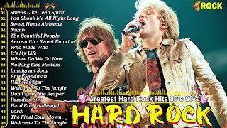 100 Hard Rock Music Greatest Hits 80s 90s ⚜ Metallica Nirvana Guns N Roses Helloween Bon Jovi [upl. by Sill]