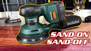 This Might Change Things Metabo 18V Brushless 6inch Random Orbital Sander Review [upl. by Eberta33]