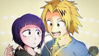 Denki kaminari x jirou kyouka  waiting for love  Avicii [upl. by Nahraf677]