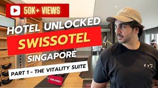 Unlocked The Vitality Suite never seen before  Swissotel Singapore  Luxury Hotel Vlog [upl. by Lubet894]