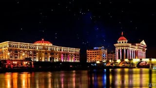 🇲🇰 Skopje North Macedonia at night TravelwithHugoF skopje northmacedonia [upl. by Pollard]