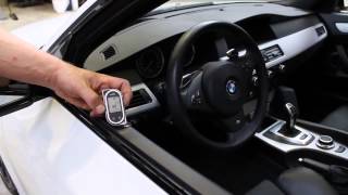 VIPER Motorfernstart System und Autoalarm beim BMW E60E61 nachgerüstet [upl. by Shirlene]