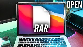 How To Open RAR Files On Mac  Extract RAR Files On Mac [upl. by Ennayhc]