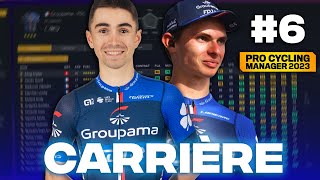 ROMAIN GRÉGOIRE ROI DES ARDENNAISES  6  Carrière Groupama FDJ  Pro Cycling Manager 2023 [upl. by Ehsiom683]