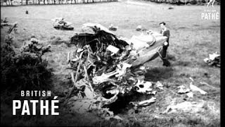 Jet Aircraft Crash 1951 [upl. by Beaudoin33]