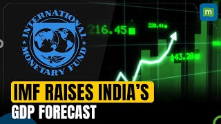 IMF Raises Indias GDP Forecast to 68  Domestic Demand amp Population Demographic to Aid Growth [upl. by Ateekram902]