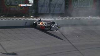 Michael McDowell Crashes at Texas Motor Speedway [upl. by Lasala]