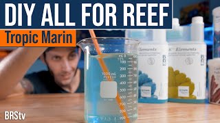 Make Your Own Tropic Marin All for ReefCHEAP Reef Tank Minor Major amp Trace Elements One Bottle [upl. by Margetts756]