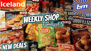 GROCERY HAUL  The BEST offers in Iceland amp BampM [upl. by Acirea261]