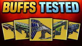 All Exotic Weapon Changes TESTED in The Final Shape 【 Destiny 2 】 [upl. by Floeter]