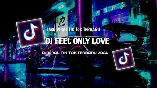 DJ FEEL ONLY LOVE VIRAL TIK TOK SLOW BASS FULL SONG RIYAN FVNKY 2024 [upl. by Emyam]