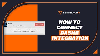 How to Connect Dashr Integration [upl. by Loveridge193]