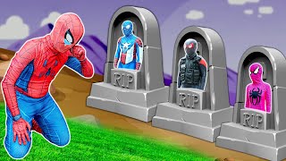 What If 5 SPIDERMAN in 1 HOUSE  SPIDERGIRL Rescue TEAM SPIDERMAN Kidnapped By JOKER [upl. by Ayiak]