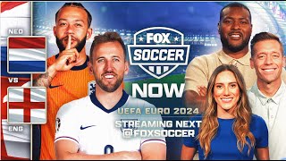 Netherlands vs England Pregame Show  FOX Soccer Now [upl. by Ettore]