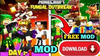 MINECRAFT FUNGAL OUTBREAE MOD DOWNLOAD  FOR PEampJAVA DOWNLOAD NOW [upl. by Carree]