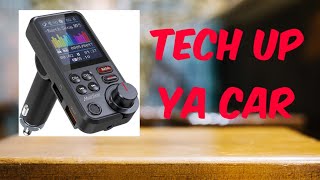 Nulaxy KM30 Car Bluetooth Transmitter  ReviewTech Unboxing [upl. by Assirek90]