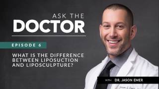 Liposculpture vs Liposuction  What is the Difference  Ask the Doctor [upl. by Kurtz]