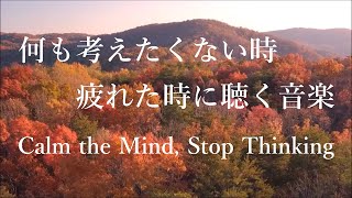 【疲れた時に聴く音楽】 何も考えたくない時、心が疲れた時、眠れない時などに… 余計な力が抜けていく 癒しの音楽  心が落ち着く音楽 頭が空っぽになる音楽 リラックスできる音楽 α波 波の音 [upl. by Ebeohp82]