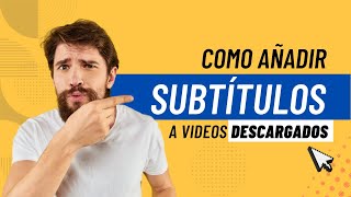 Como SUBTITULAR un video ya editado o descargado [upl. by Rusert]