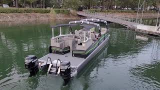 2021 Premier pontoons 310 accolade  Joystick Option [upl. by Loos]