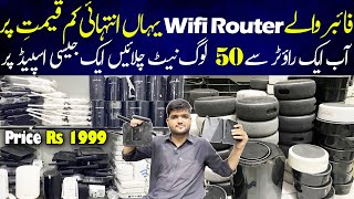 Fiber Router  WiFi Router Price  Wifi Router Wholesale Market Karachi  Internet Wifi Router [upl. by Edialeda]