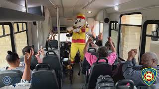 Sparky celebrates Fire Prevention Month [upl. by Chimene]